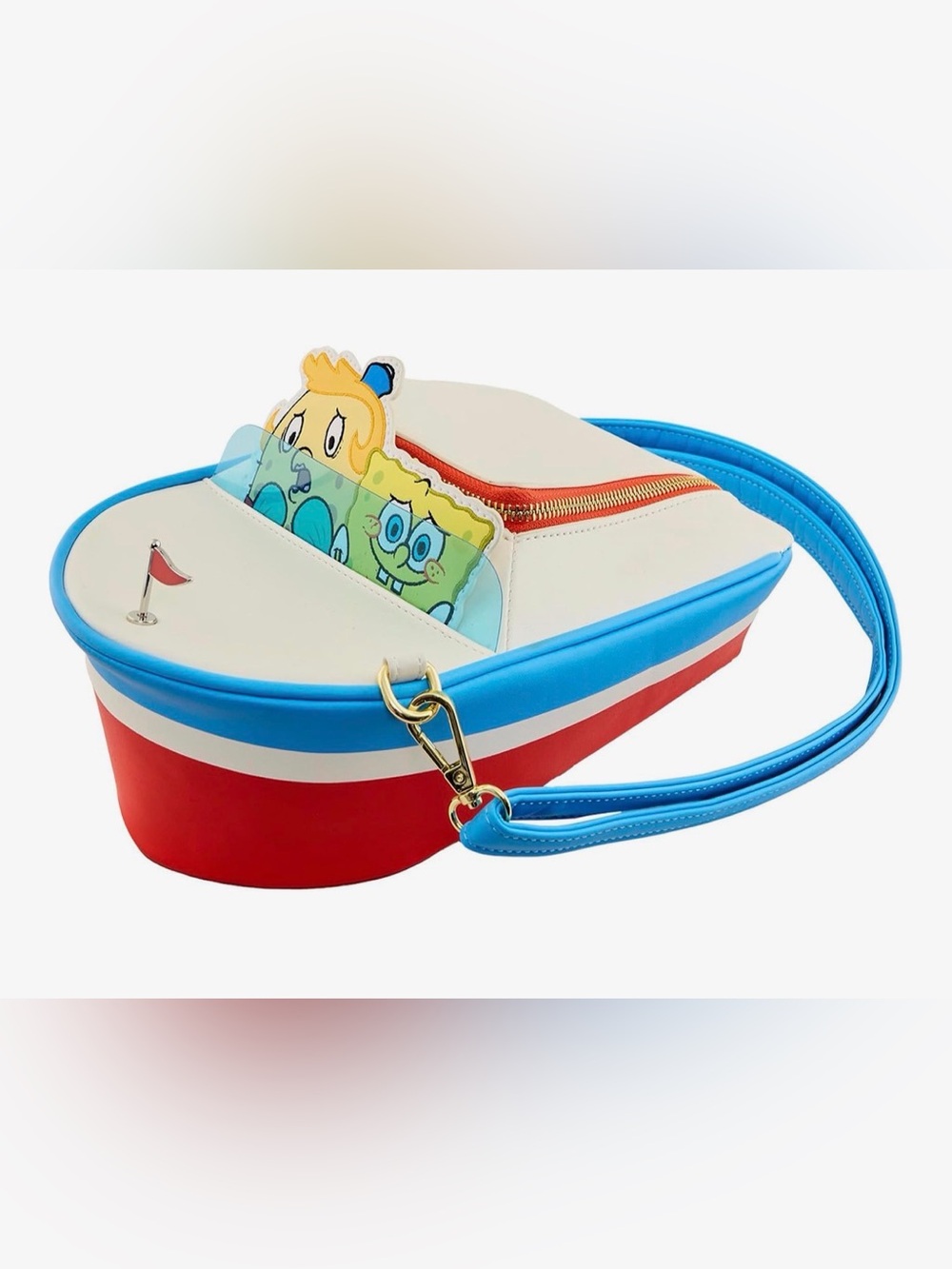 Loungefly Red, White & Blue Boat-Inspired Crossbody